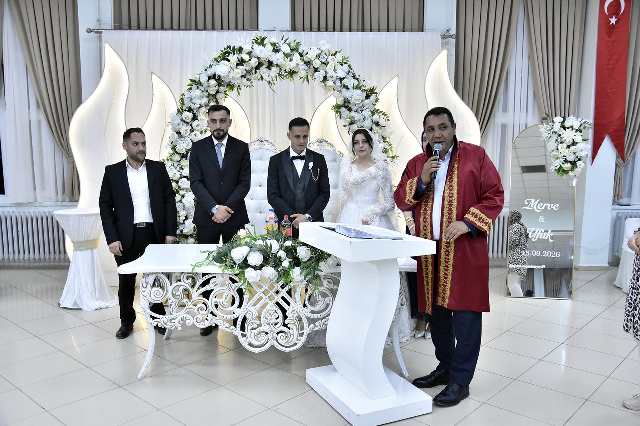 BAŞKANIMIZ NİKAH KIYDI, BAŞARILAR DİLEDİ, ÇALIŞMA SAHASI İNCELEDİ