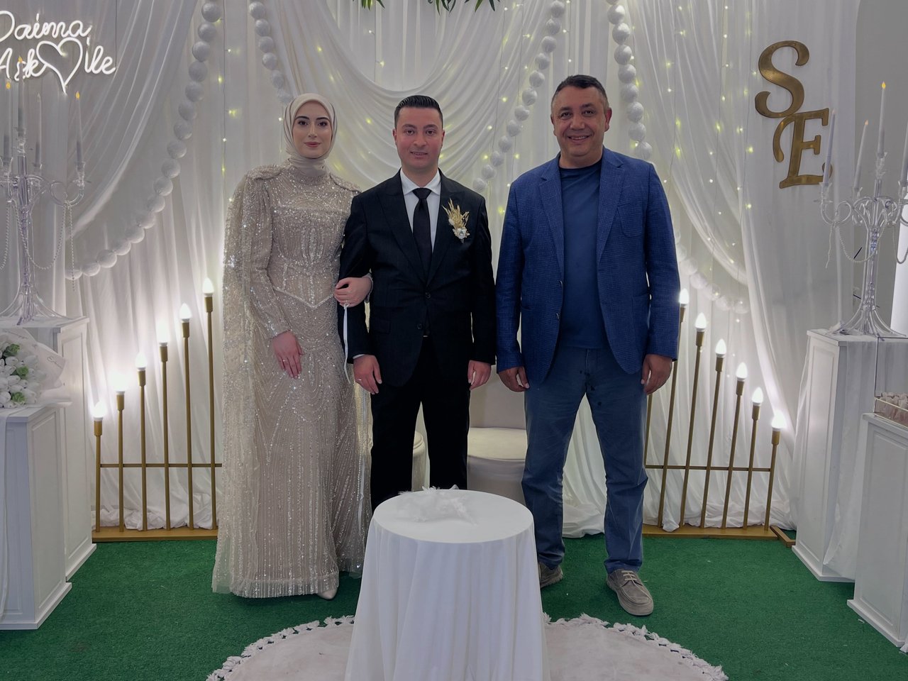 BAŞKANIMIZ, DÜĞÜN TÖRENLERİNE KATILDI