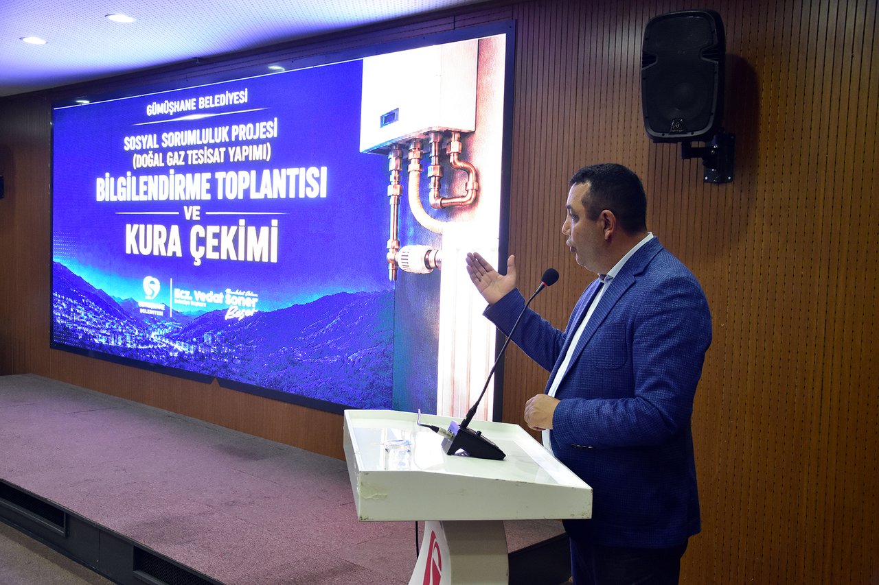 DOĞAL GAZ VE TESİSAT YAPIMI PROJEMİZDE KURA HEYECANI