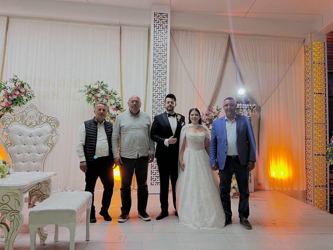 BAŞKANIMIZ, DÜĞÜN TÖRENLERİNE KATILDI NİKAH KIYDI