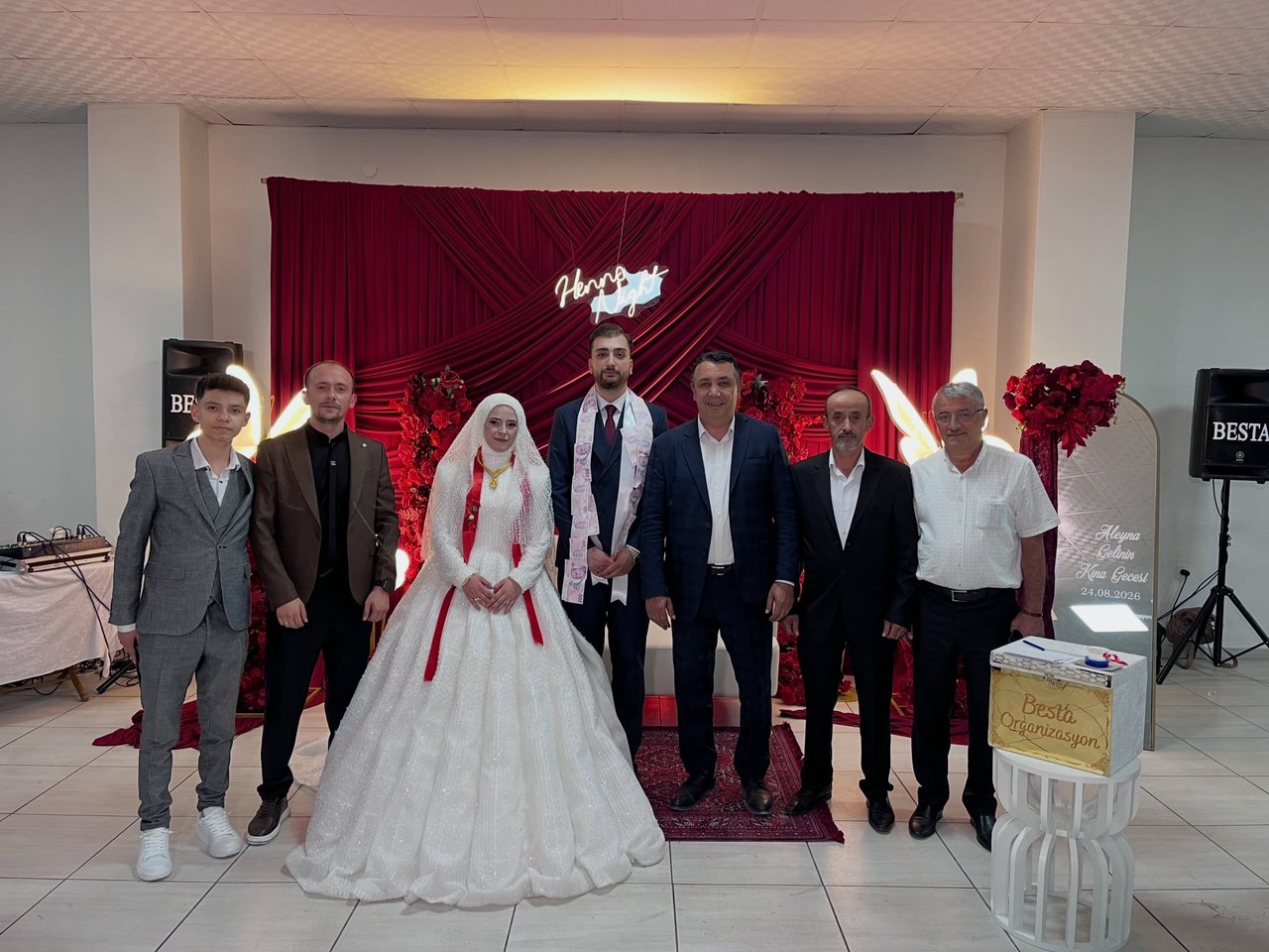 BAŞKANIMIZ, DÜĞÜN TÖRENLERİNE KATILDI, NİKAH KIYDI