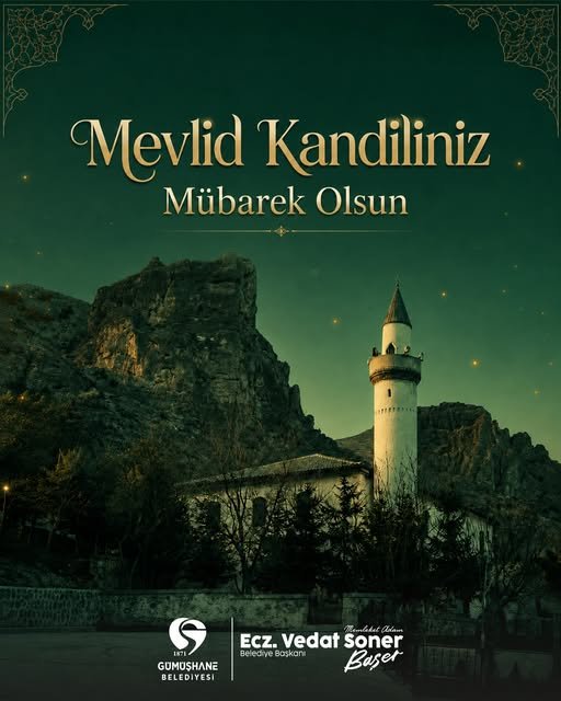 BAŞKANIMIZIN MEVLİT KANDİLİ MESAJI