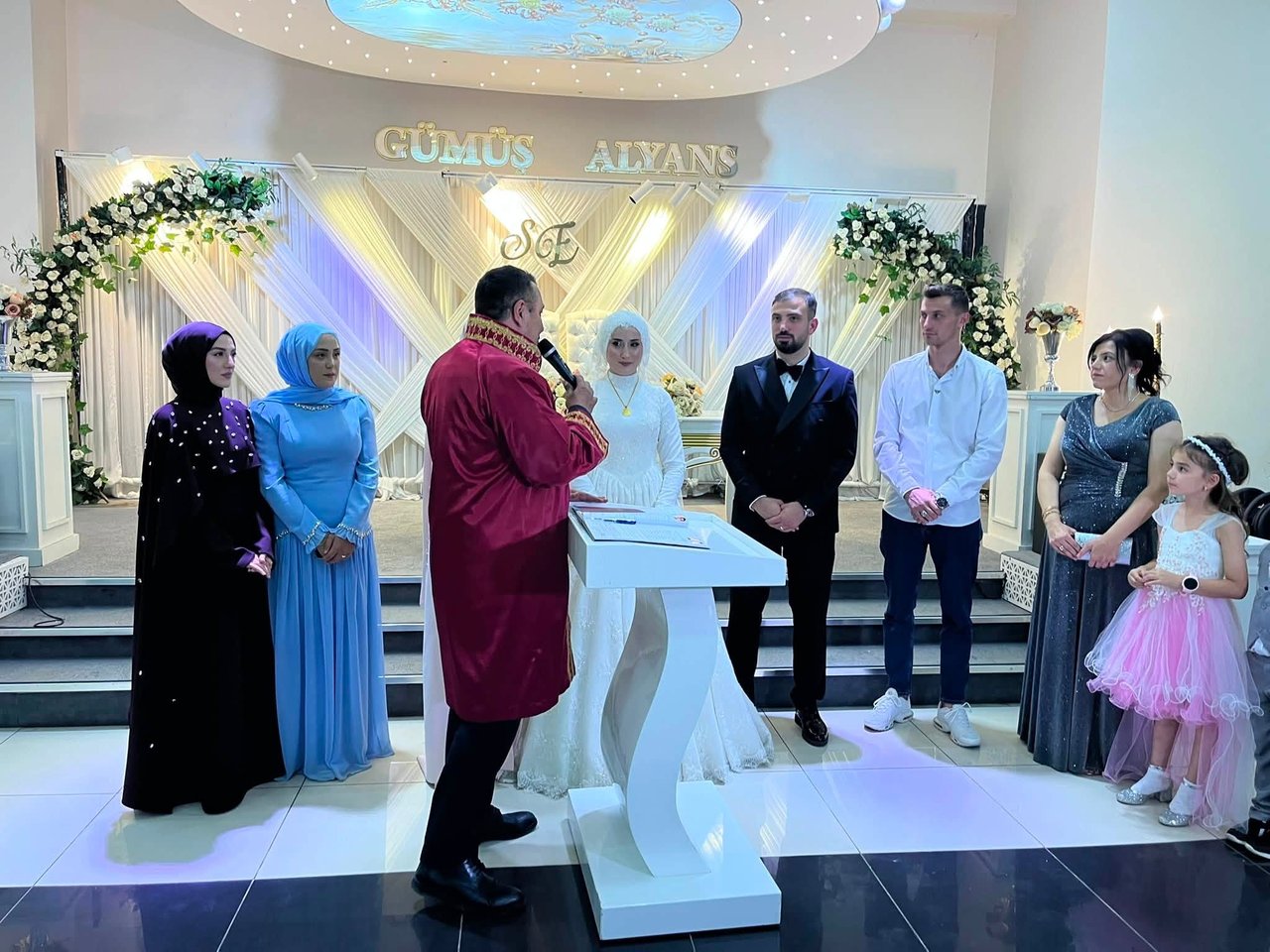 BAŞKANIMIZ, DÜĞÜN TÖRENLERİNE KATILDI NİKAH KIYDI