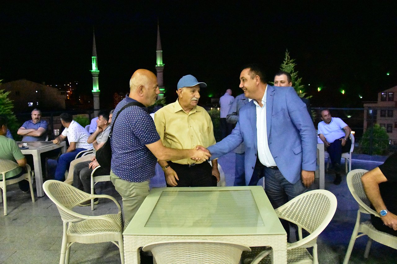 BAŞKANIMIZ, DÜĞÜN TÖRENLERİNE KATILDI