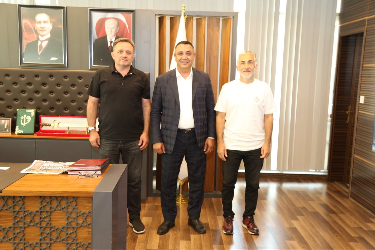 BAŞKANIMIZ, MİSAFİR AĞIRLADI