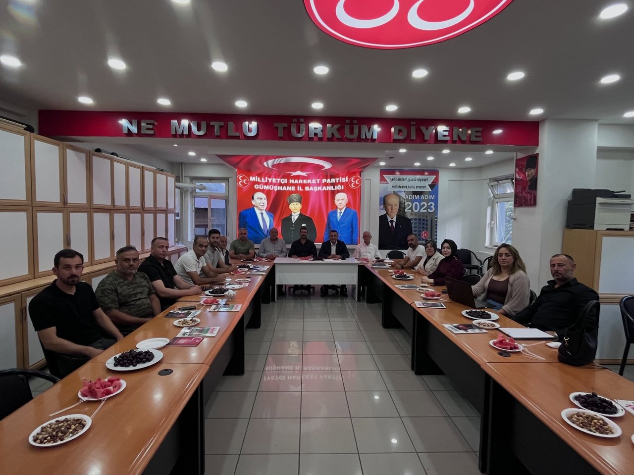 BAŞKANIMIZ, MHP MERKEZ İLÇE BAŞKANLIĞIMIZ İSTİŞARE VE DEĞERLENDİRME TOPLANTISINA KATILDI