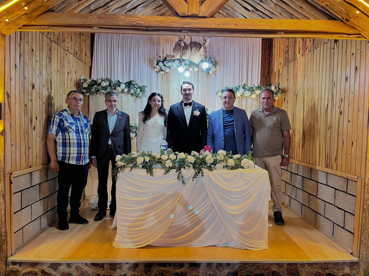 BAŞKANIMIZ, DÜĞÜN TÖRENLERİNE KATILDI NİKAH KIYDI