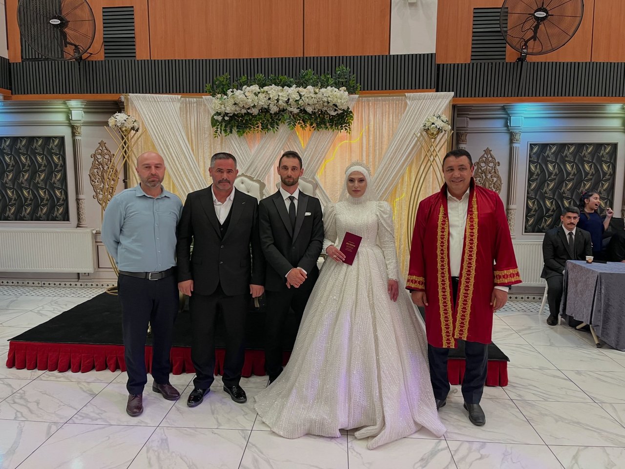 BAŞKANIMIZ, DÜĞÜN TÖRENLERİNE KATILDI, NİKAH KIYDI
