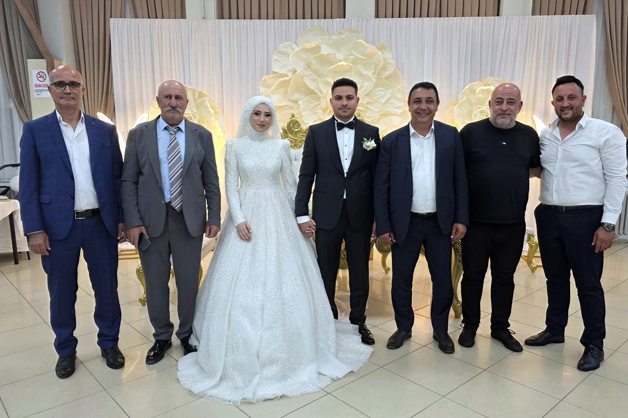 BAŞKANIMIZ, DÜĞÜN TÖRENLERİNE KATILDI