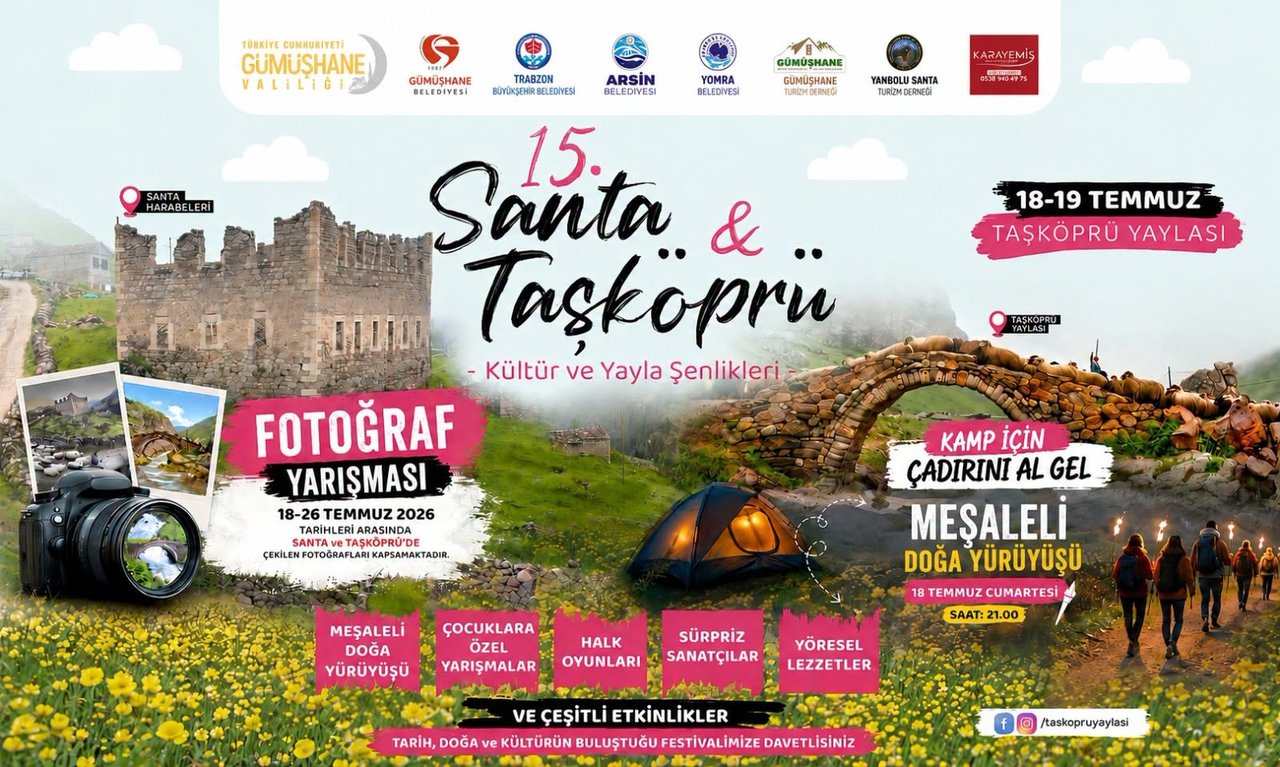 TARİH, DOĞA VE KÜLTÜRÜN BULUŞTUĞU FESTİVALİMİZE DAVETLİSİNİZ