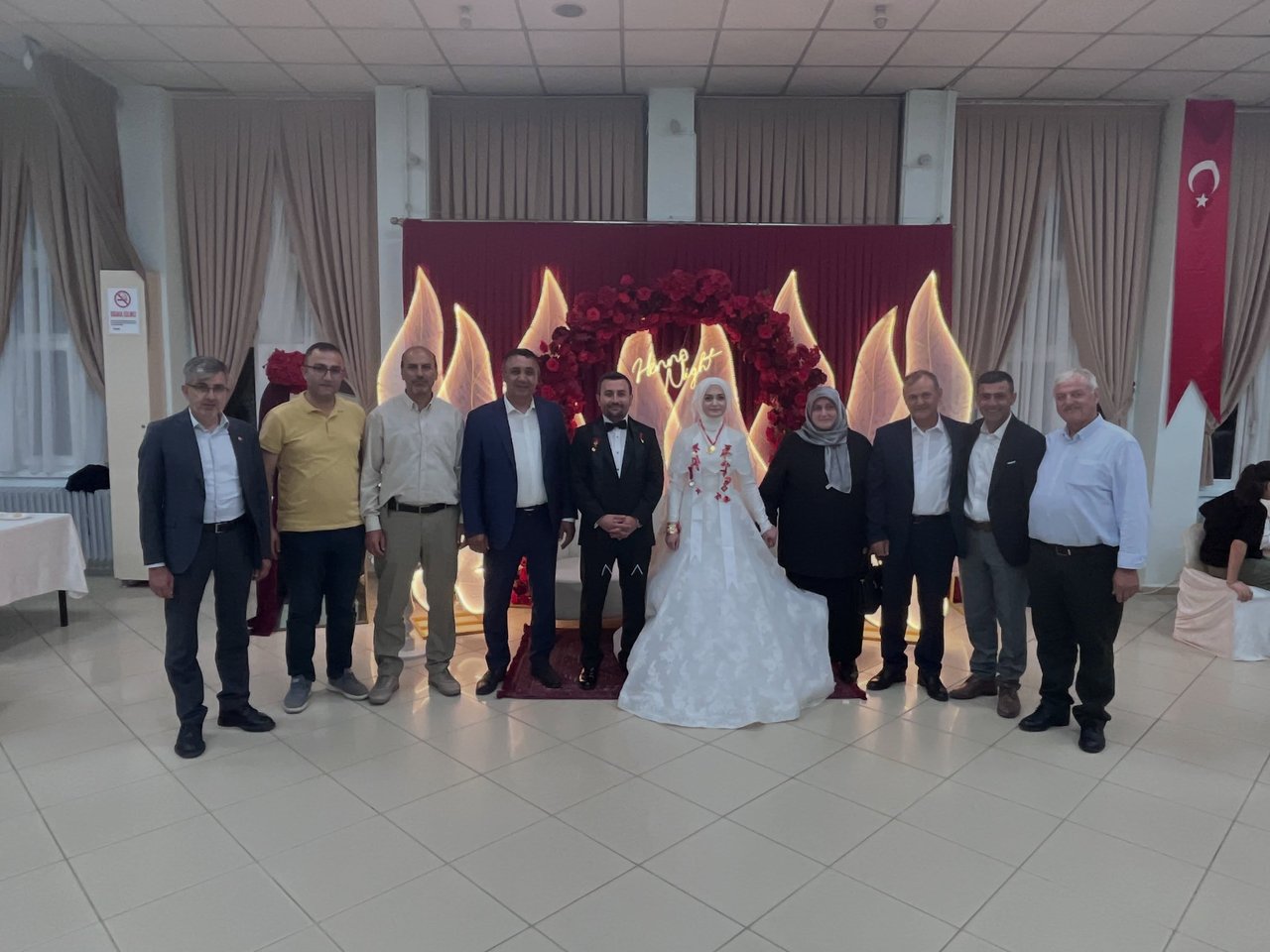 BAŞKANIMIZ, DÜĞÜN TÖRENLERİNE KATILDI