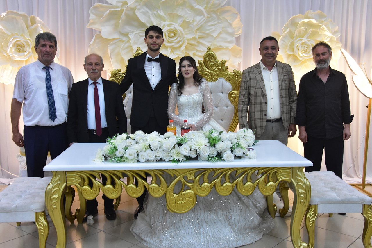 BAŞKANIMIZ, DÜĞÜN TÖRENLERİNE KATILDI