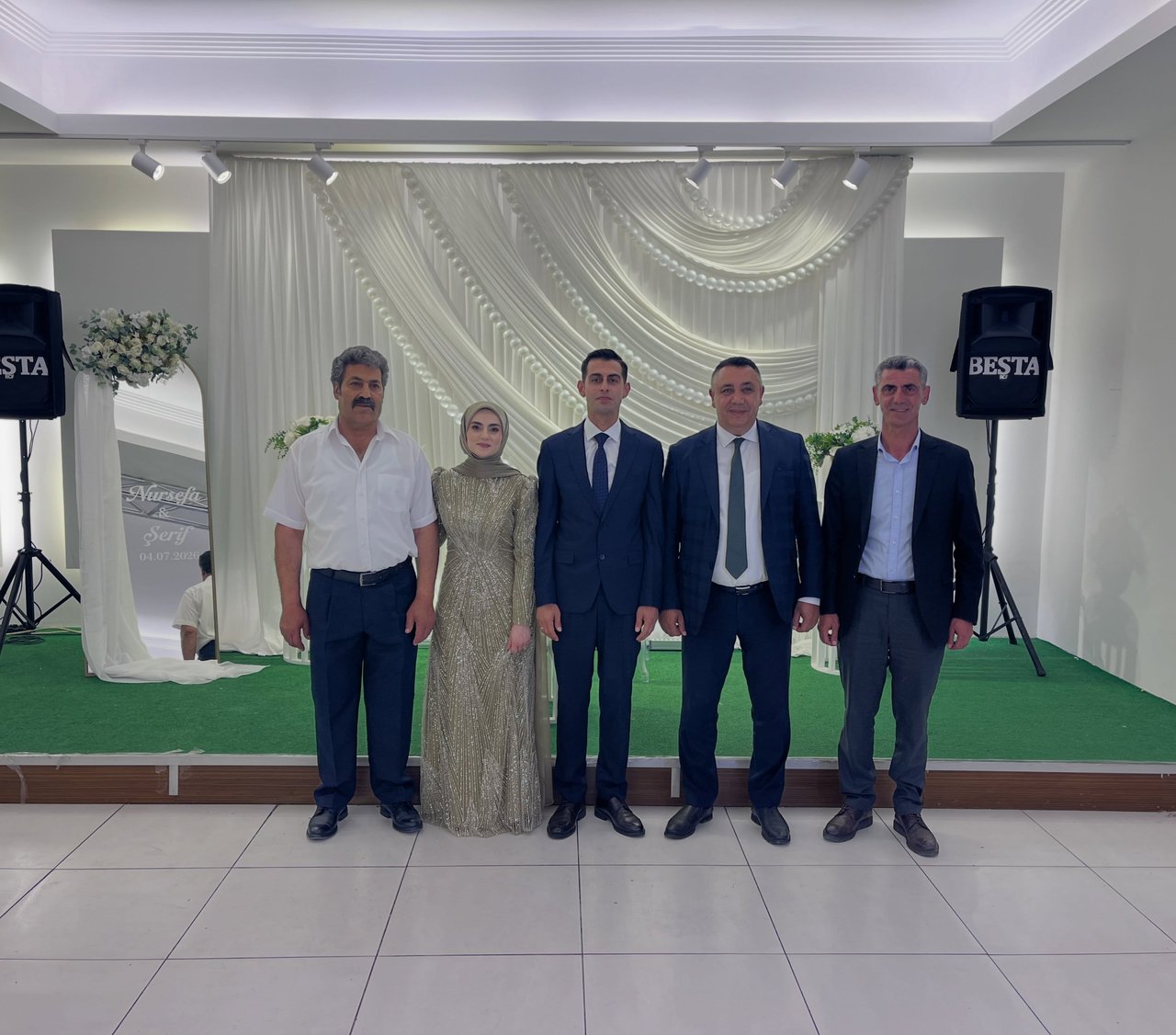 BAŞKANIMIZ DÜĞÜN TÖRENLERİNE KATILDI