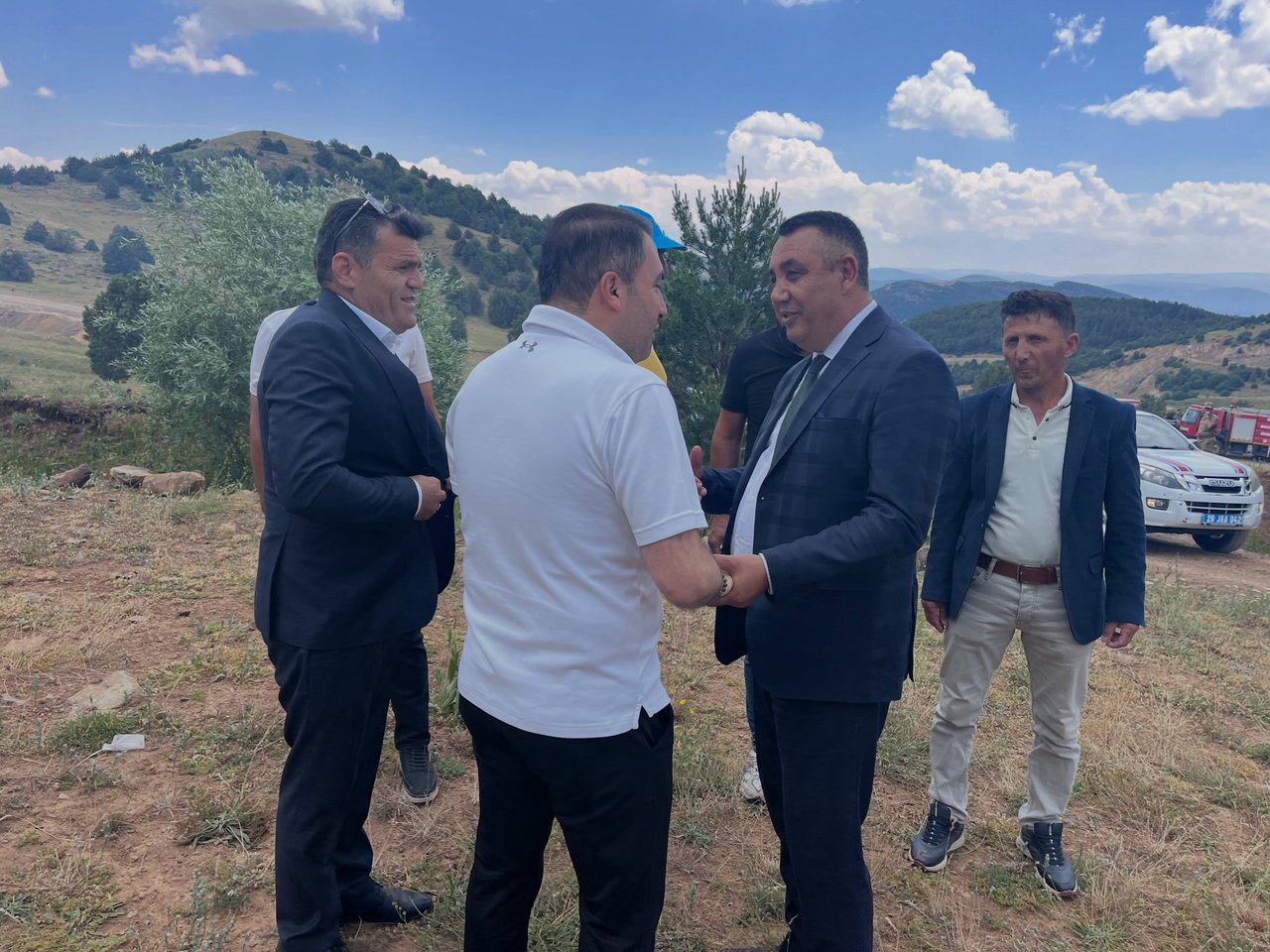 BAŞKANIMIZ, İLÇEMİZ ŞİRAN’A BAĞLI TELME KÖYÜ’NDE GELENEKSEL YAYLA ŞENLİĞİNE KATILDI
