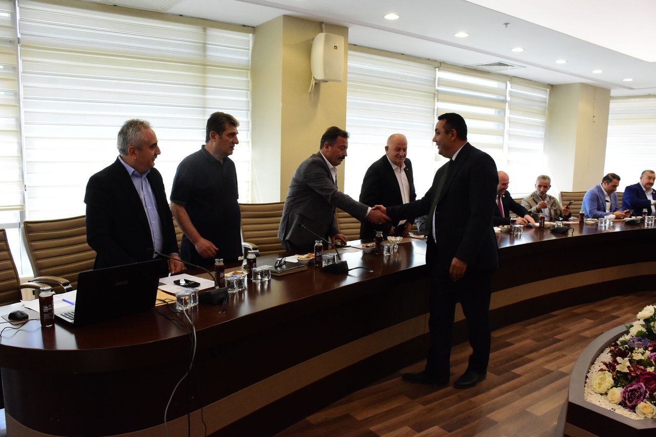 BAŞKANIMIZ, GÜMÜŞHANE YEREL YÖNETİMLER BİRLİĞİ’NİN OLAĞAN TOPLANTISINI KATILDI