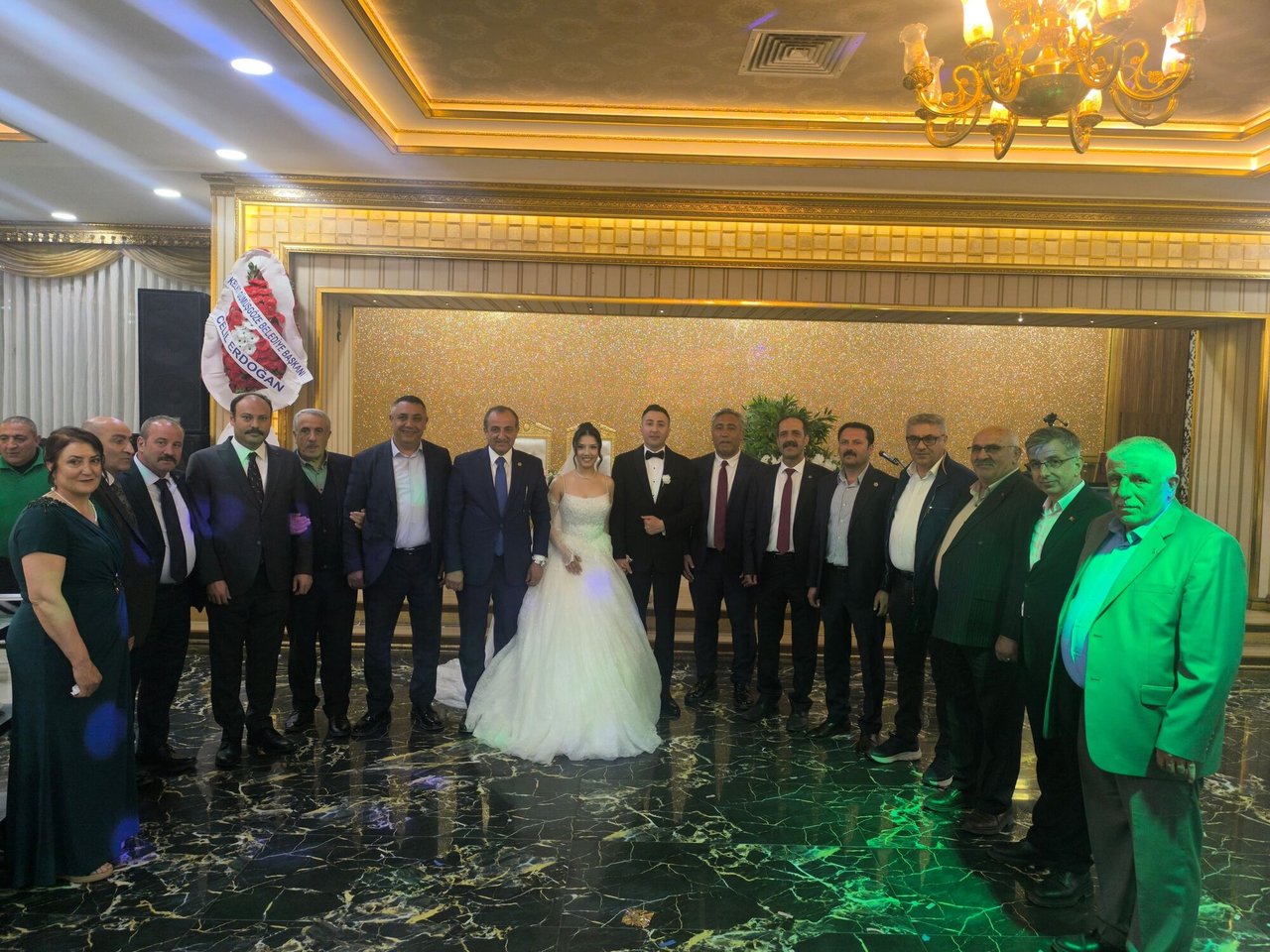 BAŞKANIMIZ, HATİCE NUR ÖZGÜR VE TUGAY YAVUZ KARDEŞLERİMİZİN DÜĞÜN TÖRENİNE KATILDI