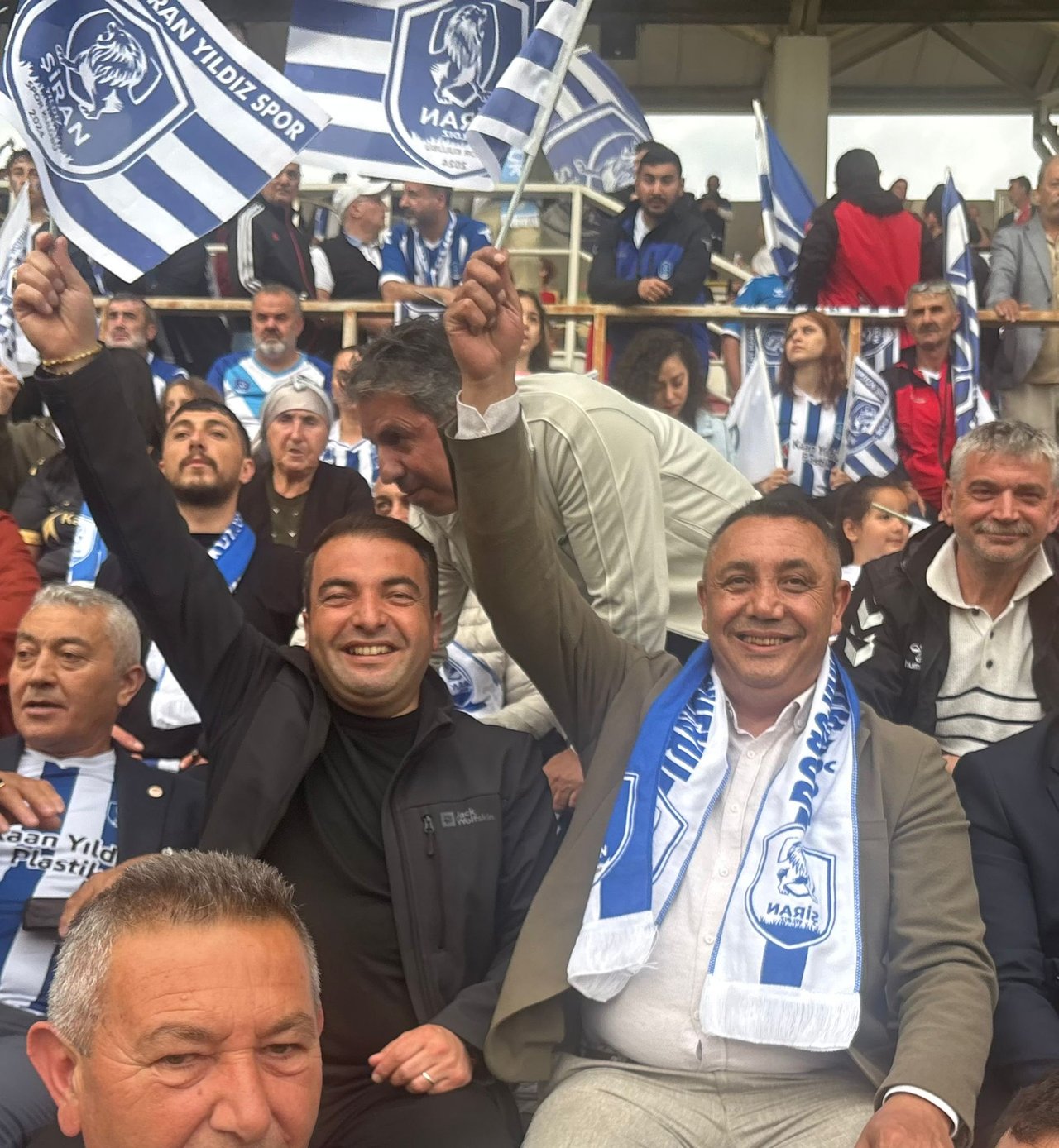 BAŞKANIMIZ, ŞİRAN YILDIZSPOR’UMUZUN 3. LİG YOLUNDAKİ FİNAL MÜSABAKASINDA TRİBÜNDEKİ YERİNİ ALDI