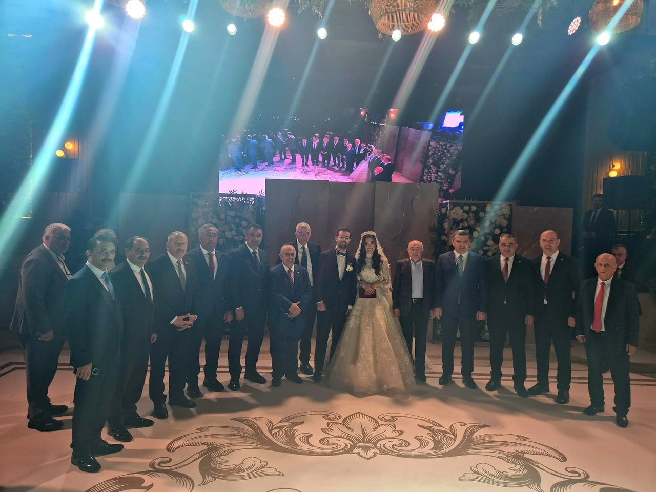 BAŞKANIMIZ, KEREM PEKTAŞ İLE ŞEYDA HATİPOĞLU’NUN DÜĞÜN TÖRENİNDE NİKAH ŞAHİTLİĞİ YAPTI