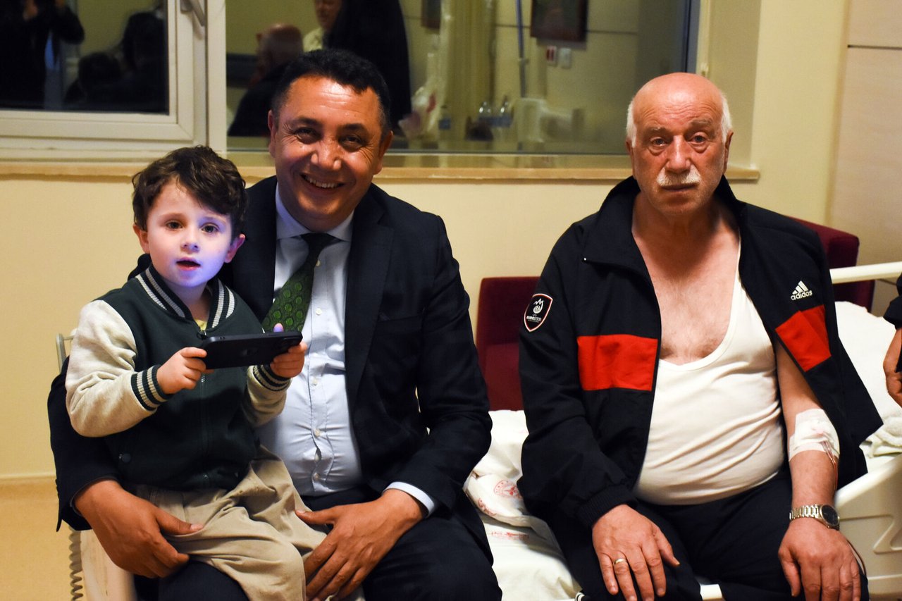 BAŞKANIMIZ, KÜLTÜR VE SOSYAL İŞLER MÜDÜRÜMÜZ BADDAL BAYAR’I ZİYARET ETTİ