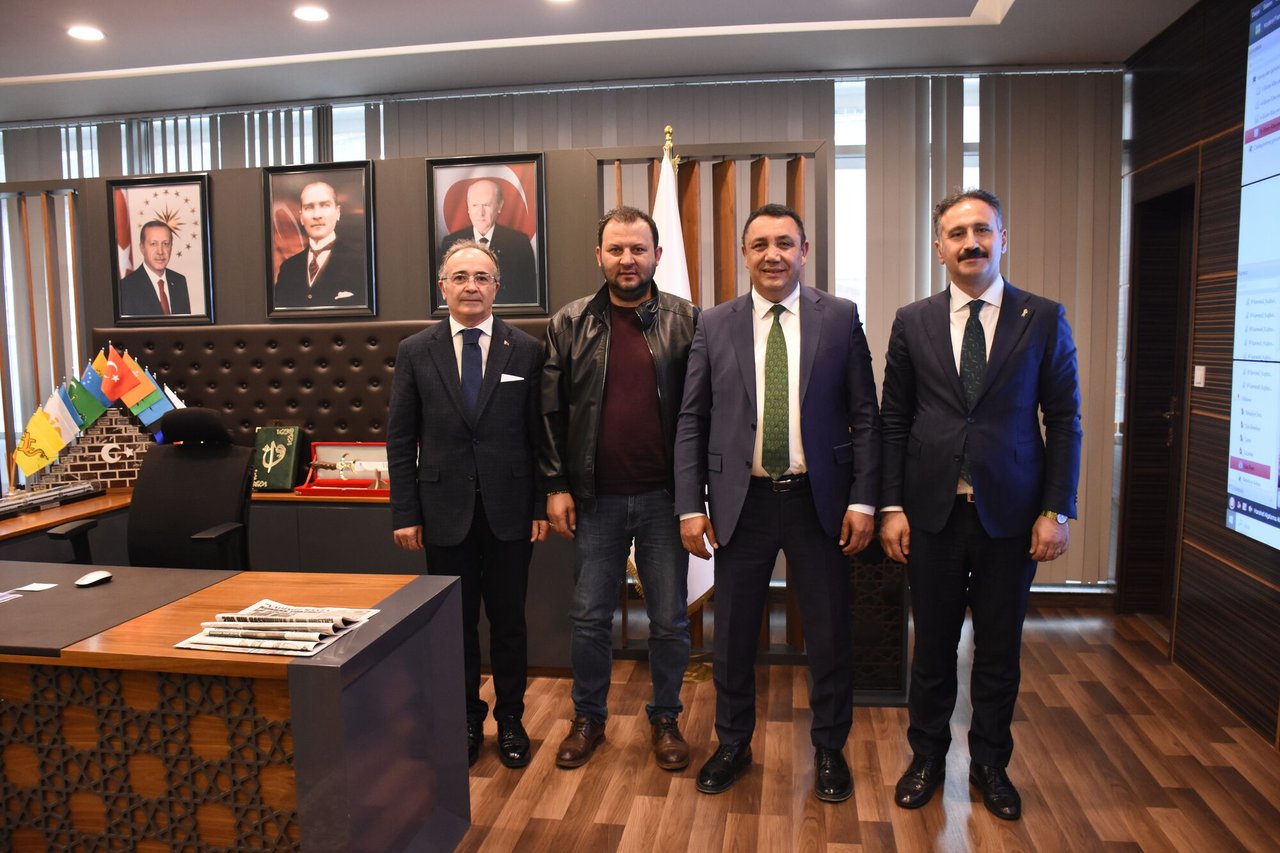 BAŞKANIMIZ, MİSAFİR AĞIRLADI
