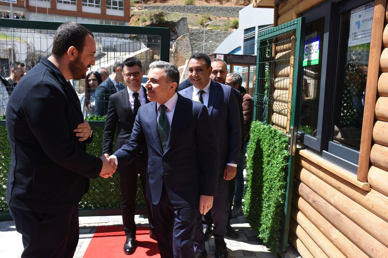 BAŞKANIMIZ TP GÜMÜŞHANE ÇAĞRI MERKEZİNİN AÇILIŞINI KATILDI