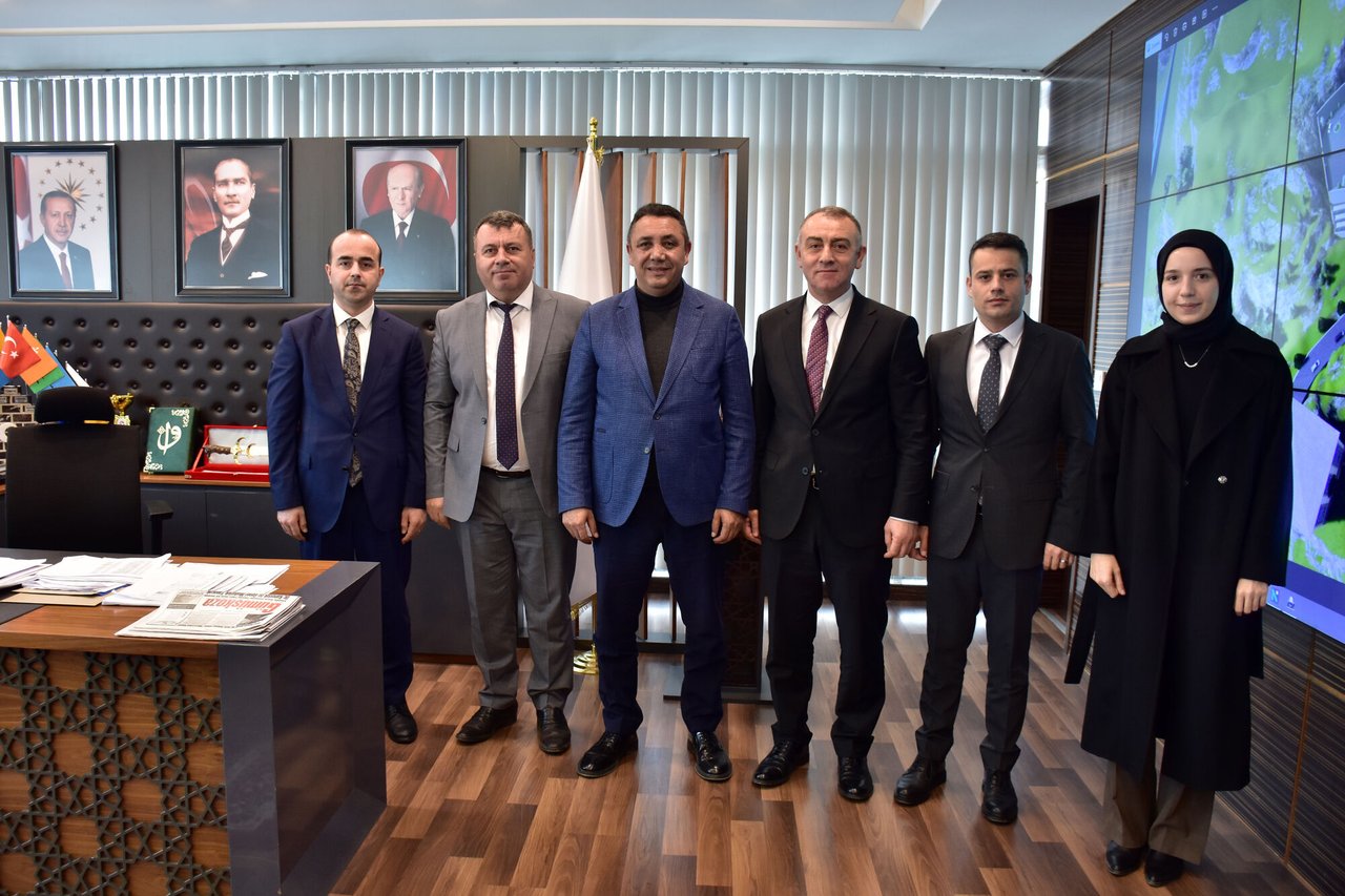 BAŞKANIMIZ, MİSAFİR KABUL ETTİ, AFAD TANITIM VE BİLGİLENDİRME STANDINI ZİYARET ETTİ