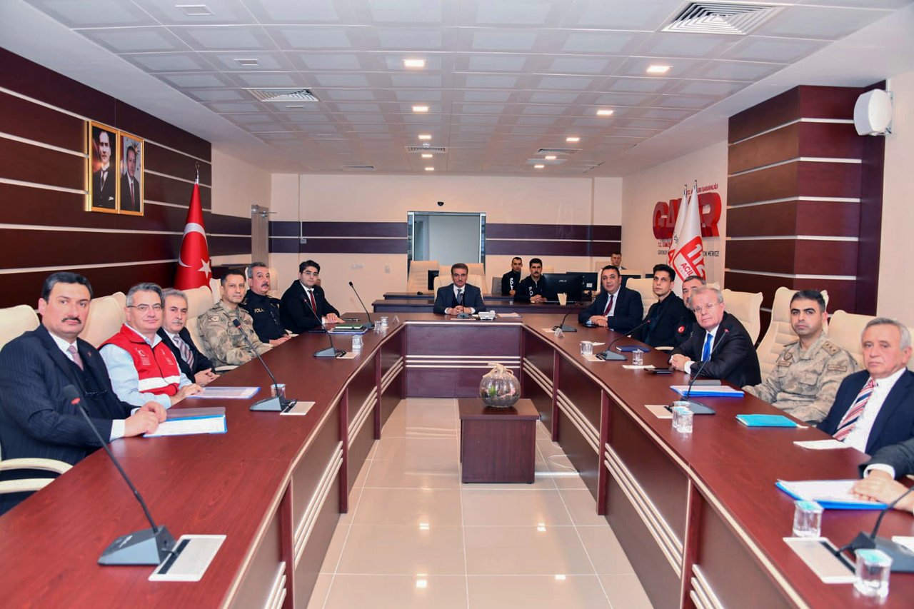 BAŞKANIMIZ, İZLEME DEĞERLENDİRME VE KOORDİNASYON TOPLANTISINA KATILDI