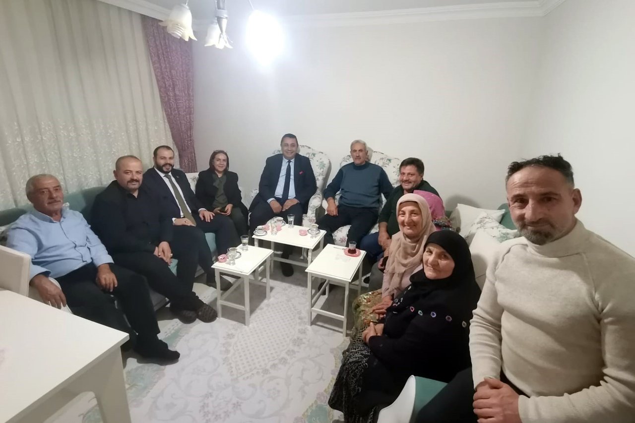 BAŞKANIMIZ, ÖZDAMAR AİLESİ’Nİ ZİYARET ETTİ