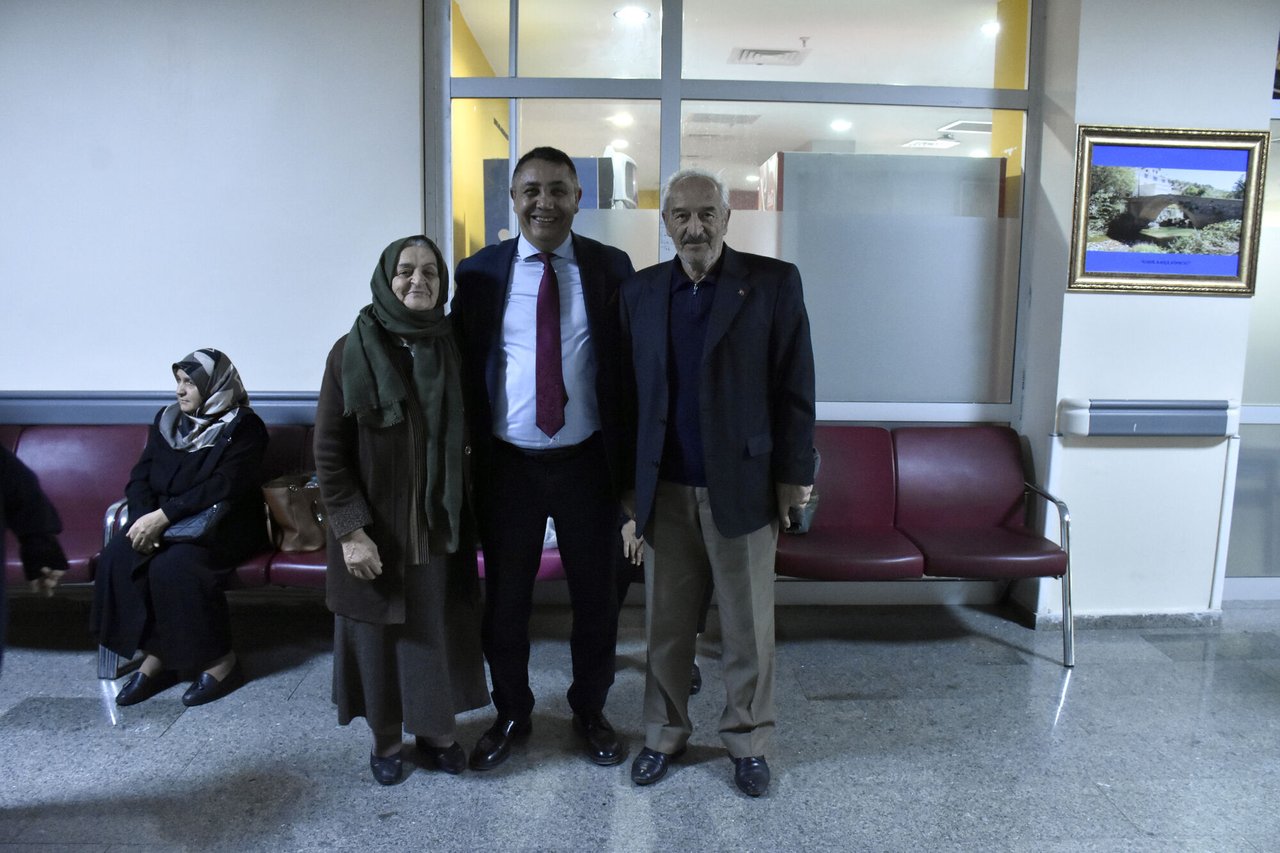 BAŞKANIMIZ, HASTA ZİYARETİNDE BULUNDU, NİKAH KIYDI, İŞYERİ AÇILIŞINA KATILDI