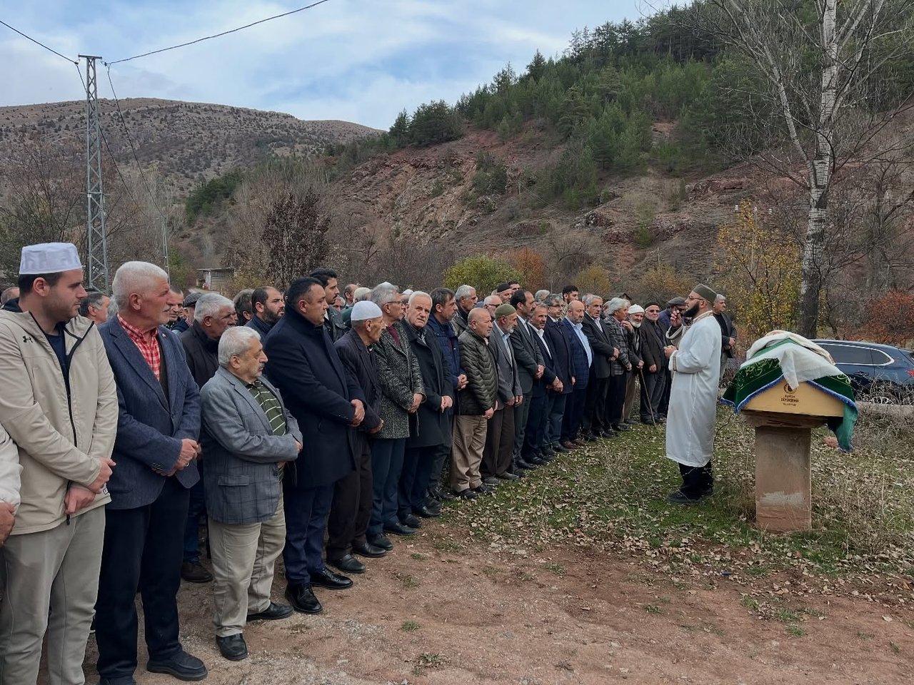 BAŞKANIMIZ, CENAZE TÖRENLERİNE KATILDI