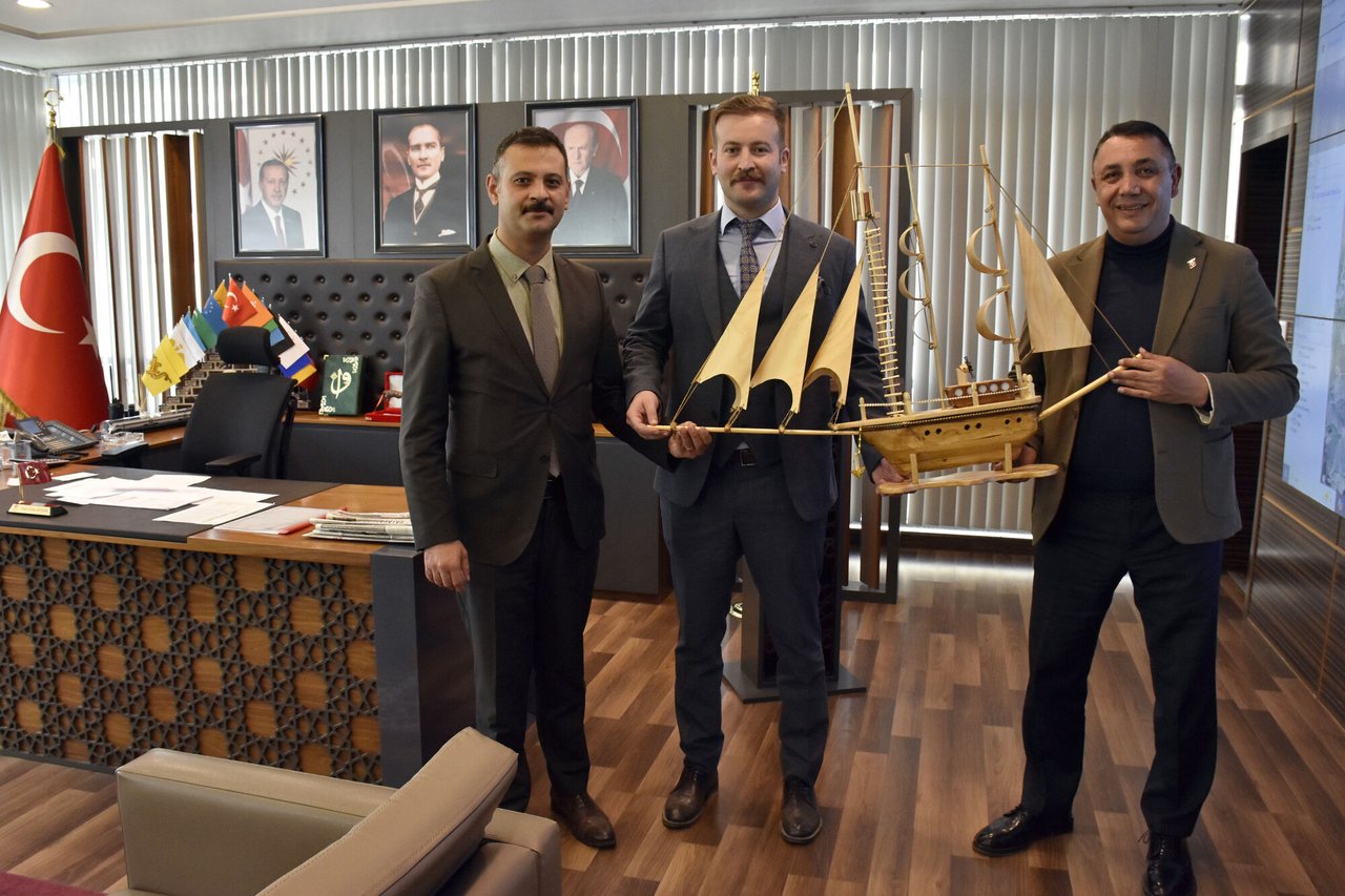 BAŞKANIMIZA, ZİYARET