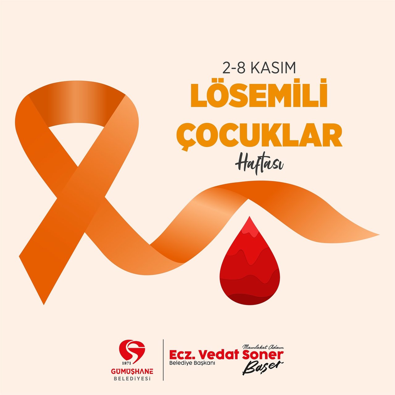 BAŞKANIMIZ, 2-8 KASIM LÖSEMİLİ ÇOCUKLAR HAFTASI’NI KUTLADI