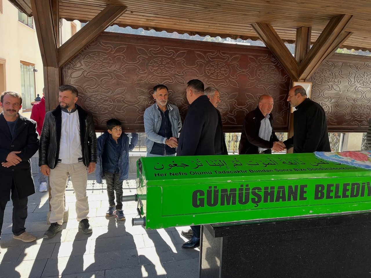 BAŞKANIMIZ, CENAZE TÖRENLERİNE KATILDI