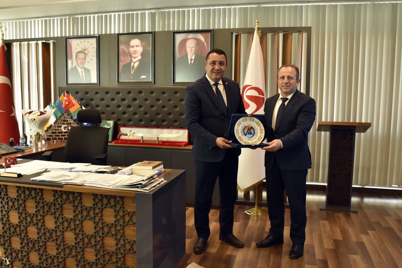 BAŞKANIMIZ, AVRASYA ÜNİVERSİTESİ REKTÖRÜ, PROF. DR. MAHİR KADAKAL’I MAKAMINDA AĞIRLADI