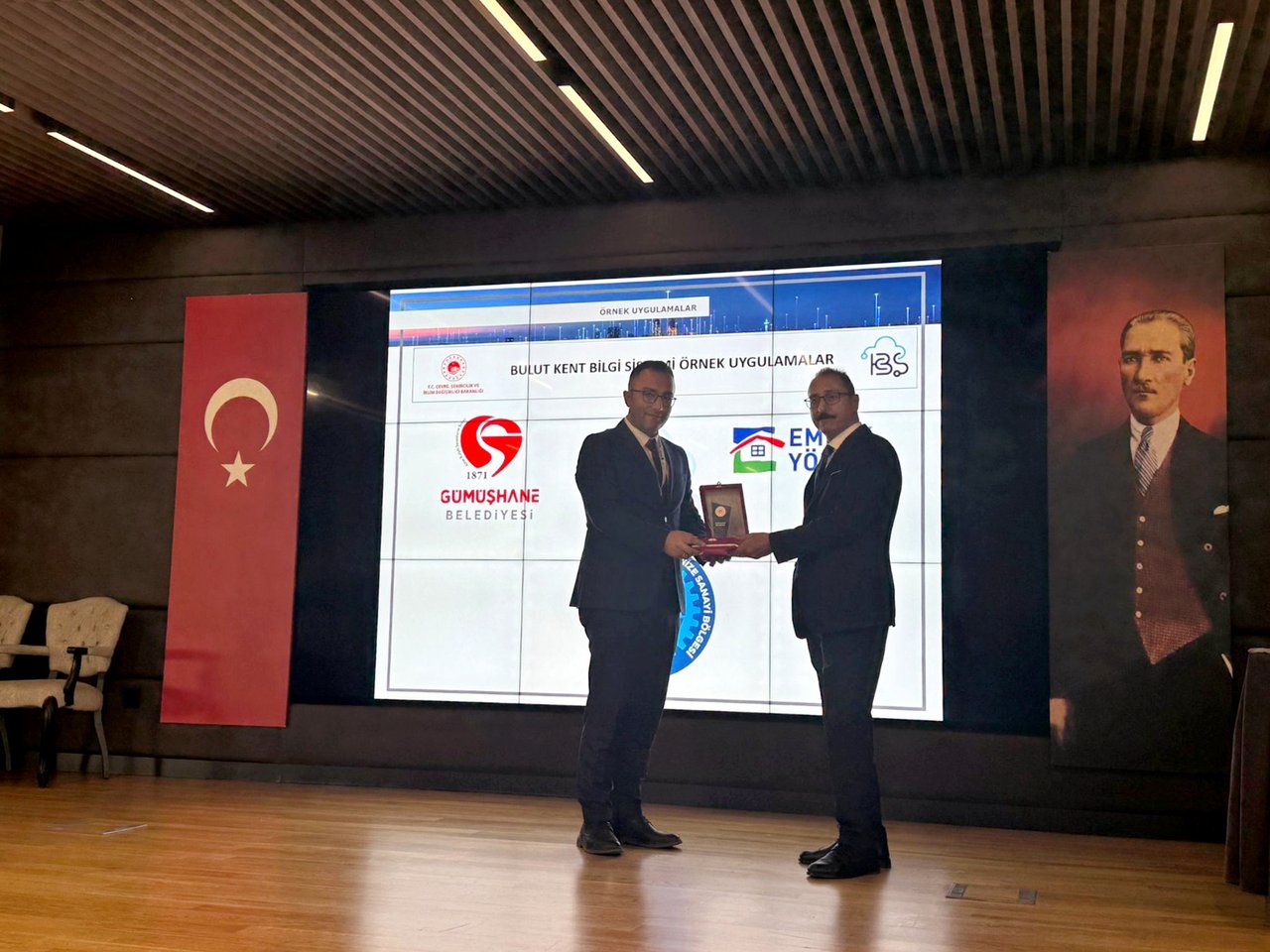 GÜMÜŞHANE BELEDİYESİ ÖDÜLE LAYIK GÖRÜLDÜ