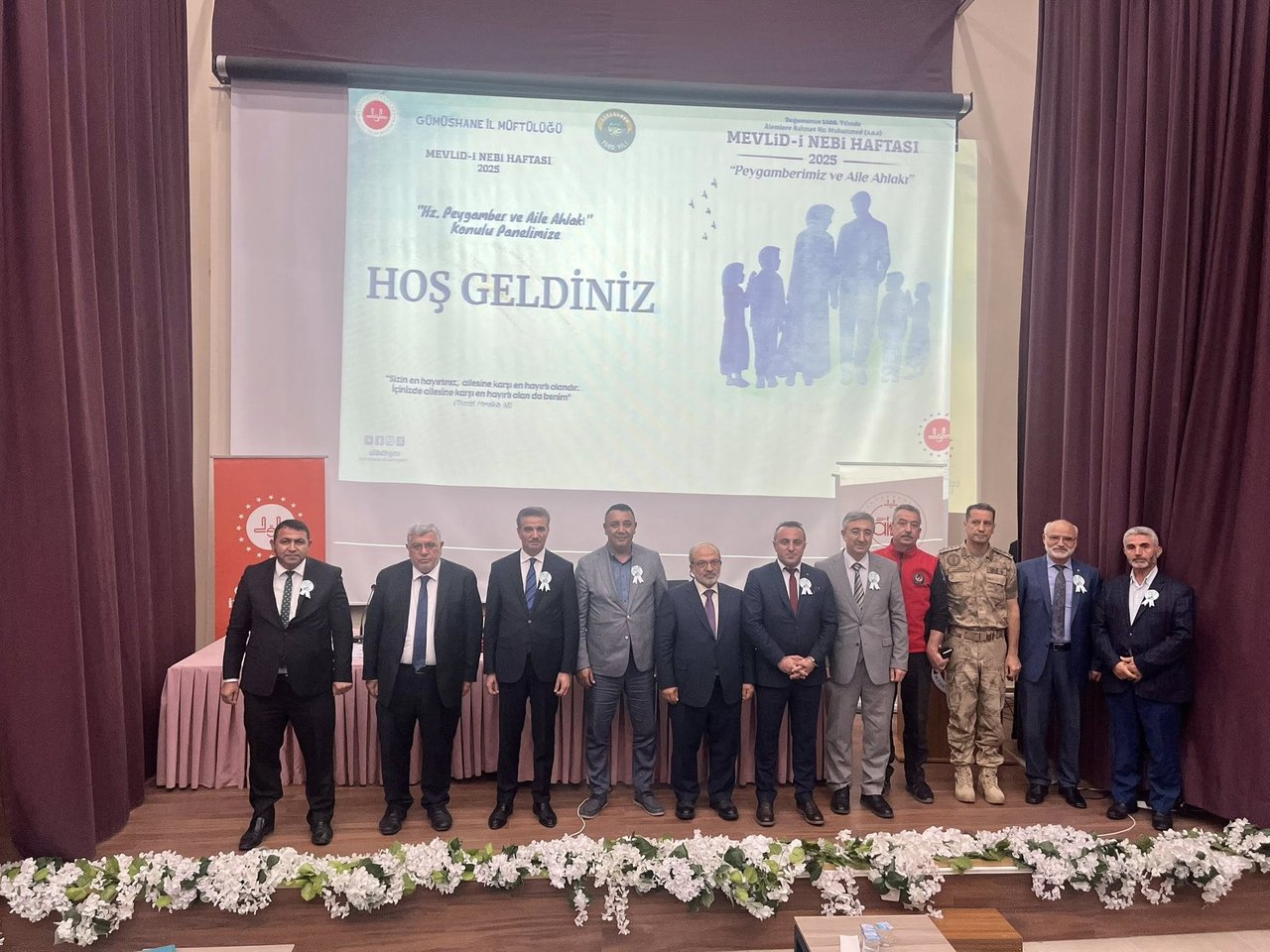 BAŞKANIMIZ, MEVLİD-İ NEBİ HAFTASI KAPSAMINDA, ‘HZ. PEYGAMBER VE AİLE’ KONULU KONFERANSA KATILDI