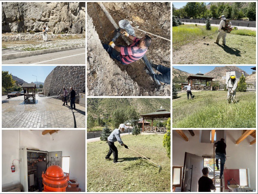 PARK VE BAHÇELER MÜDÜRLÜĞÜMÜZ, İLİMİZİN DÖRT BİR KÖŞESİNDE ÇALIŞMALARINA DEVAM EDİYOR