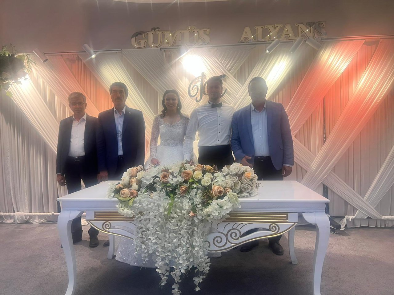 BAŞKANIMIZ, DÜĞÜN TÖRENLERİNE KATILDI