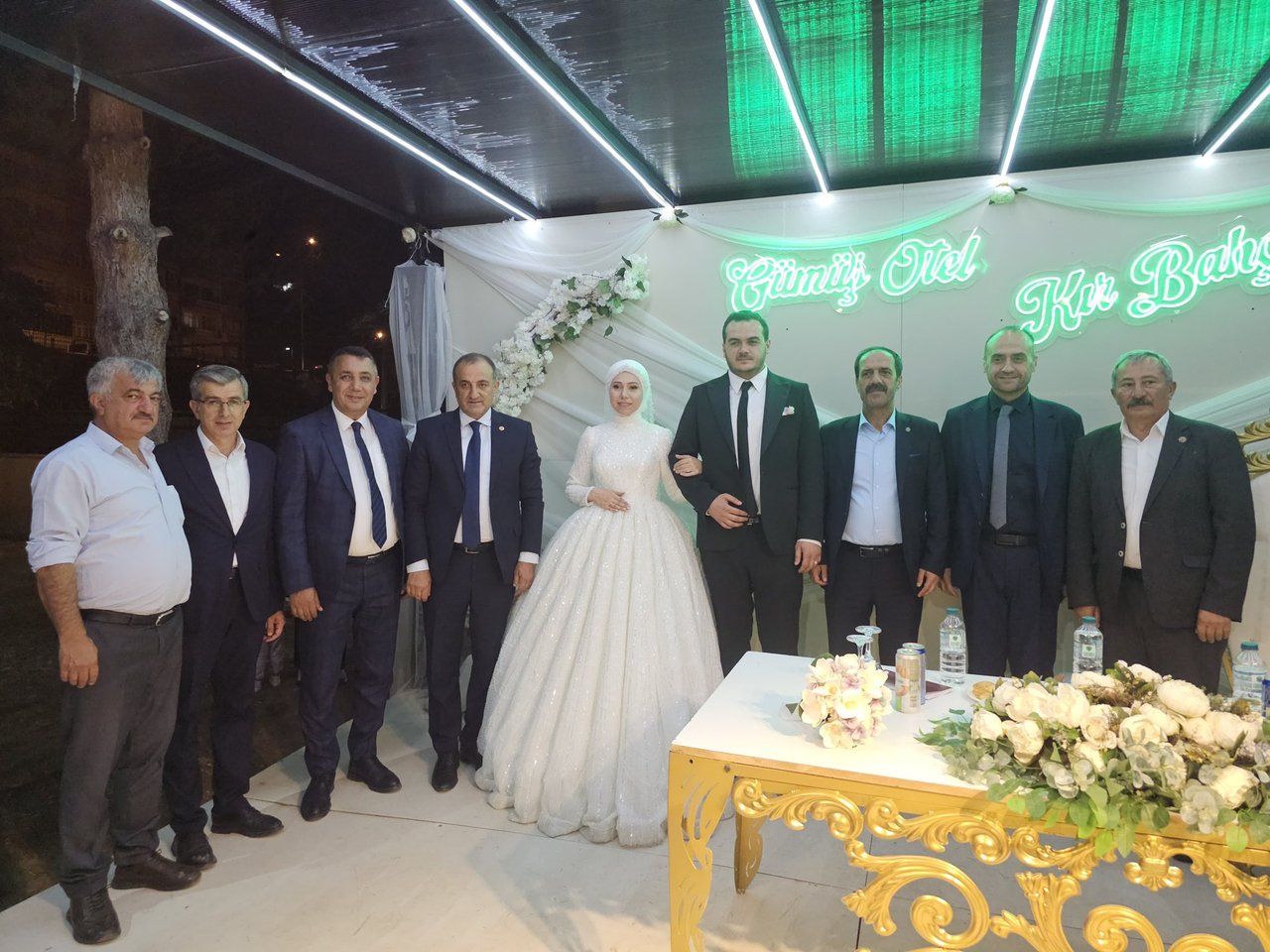 BAŞKANIMIZ, DÜĞÜN TÖRENLERİNE KATILARAK NİKAH KIYDI