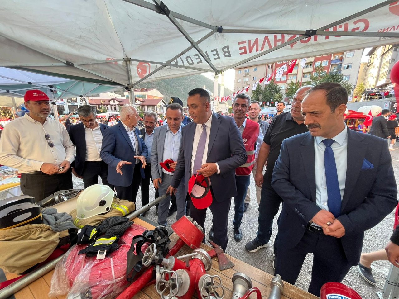 GÜMÜŞHANE KUŞBURNU, PESTİL, KÜLTÜR VE TURİZM ŞENLİĞİMİZ, KORTEJ YÜRÜYÜŞÜYLE BAŞLADI