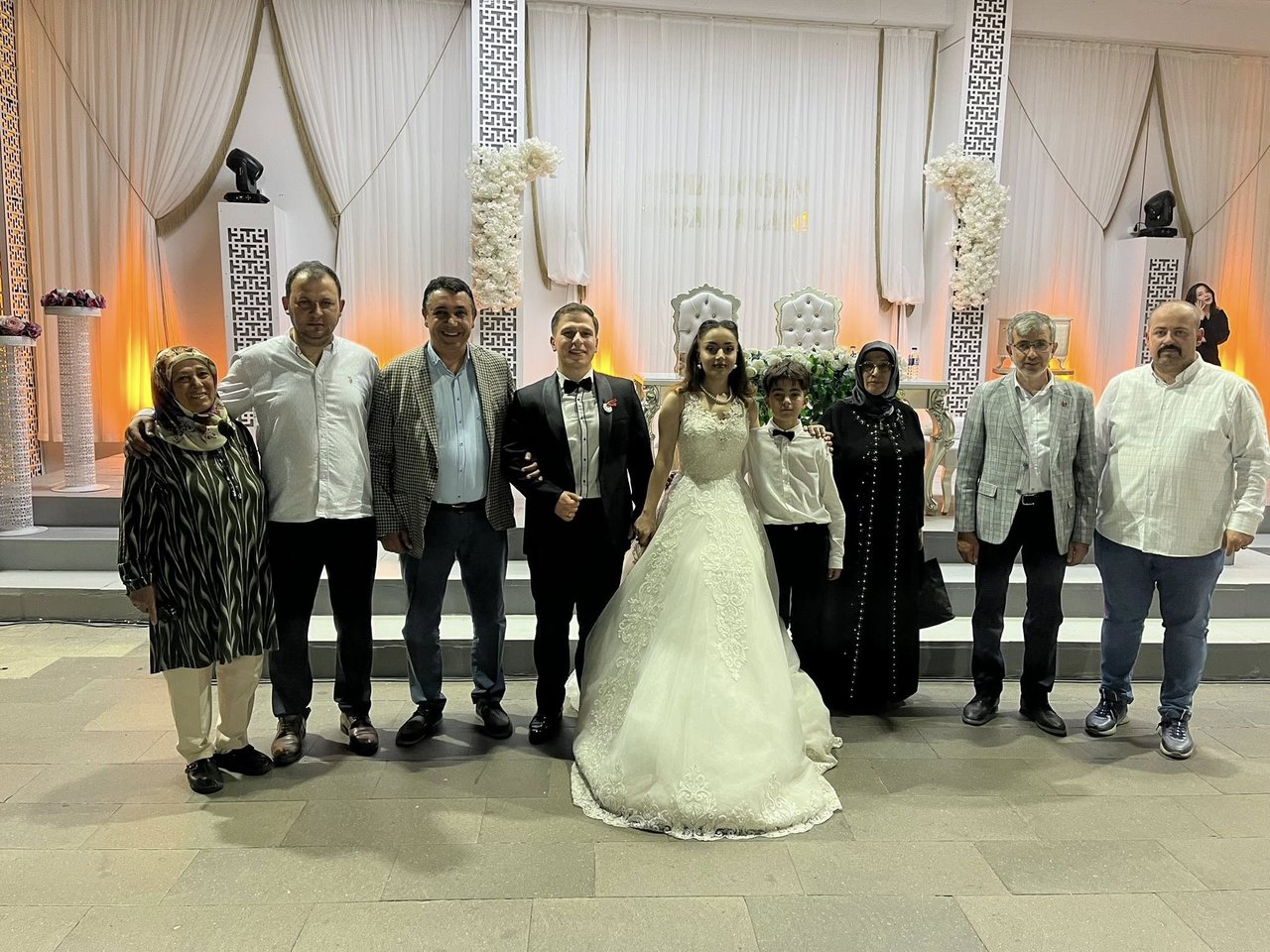 BAŞKANIMIZ, DÜĞÜN TÖRENLERİNE KATILIM SAĞLADI
