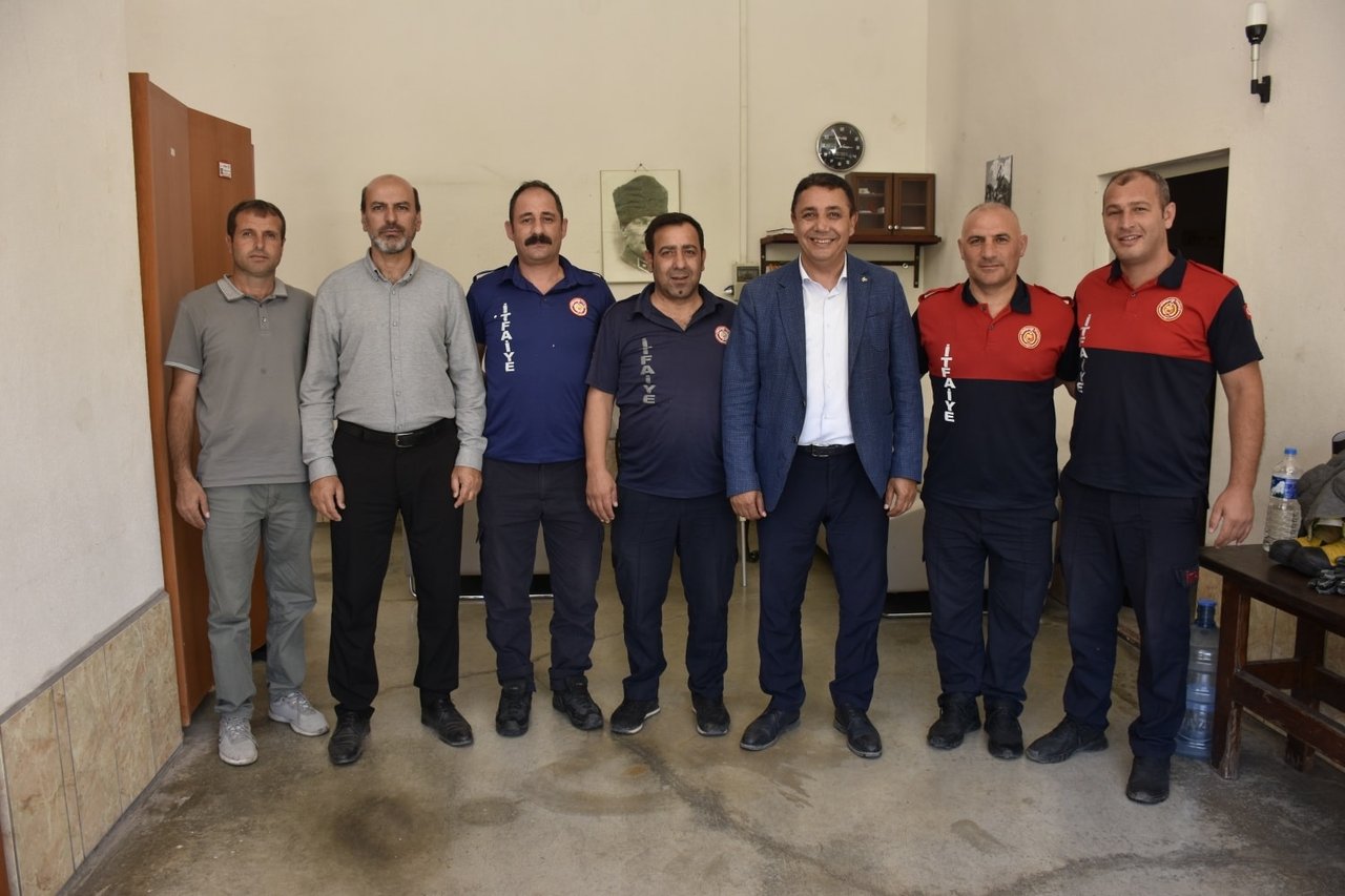 BAŞKANIMIZ, İTFAİYE MÜDÜRLÜĞÜMÜZ, HARŞİT ÇAYI ISLAHI VE GÜNLÜK TEMİZLİK ÇALIŞMALARINI İNCELEDİ