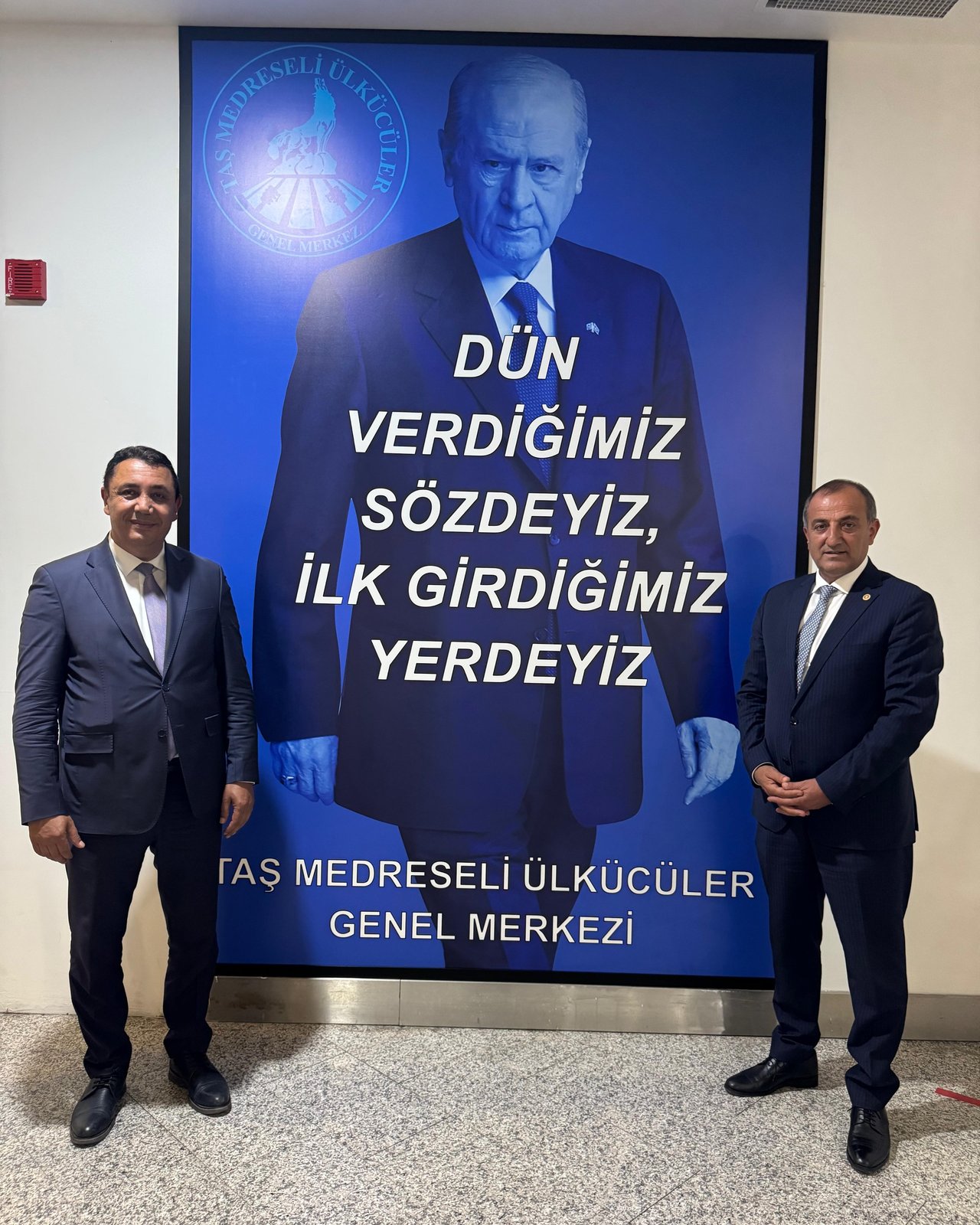 BAŞKANIMIZ, TAŞ MEDRESELİ ÜLKÜCÜLER GENEL MERKEZİNİ ZİYARETTE BULUNDU