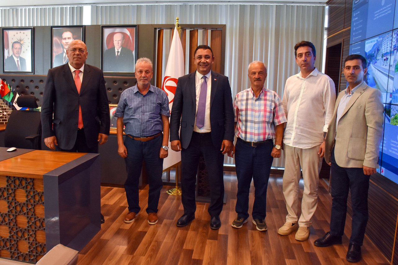 BAŞKANIMIZA ZİYARET