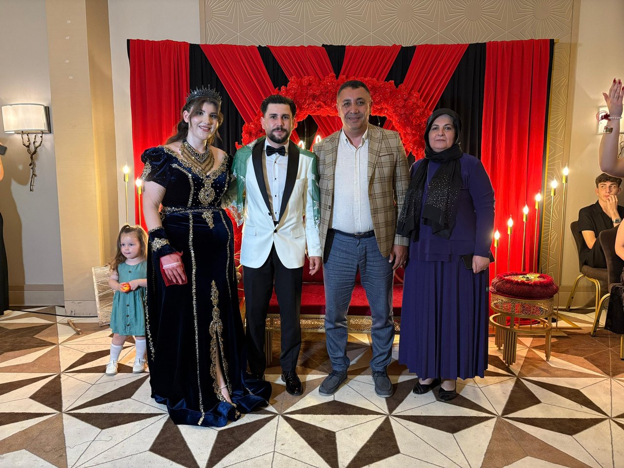 BAŞKANIMIZ, DÜĞÜN TÖRENLERİNE KATILDI