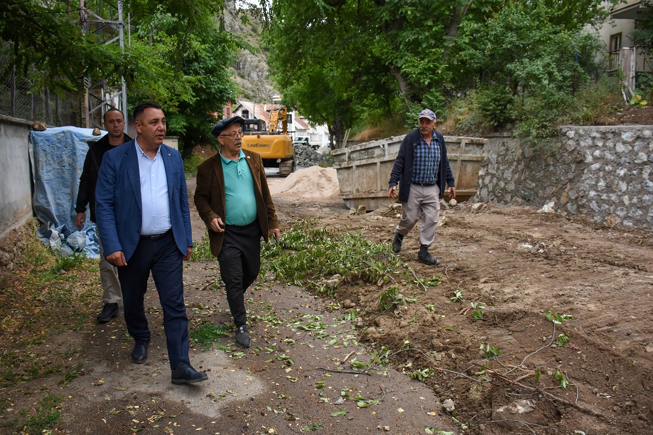 BAŞKANIMIZ, TAŞ DUVAR ÇALIŞMALARINI İNCELEDİ, DÜĞÜN MERASİMLERİNE KATILDI NİKAH KIYDI