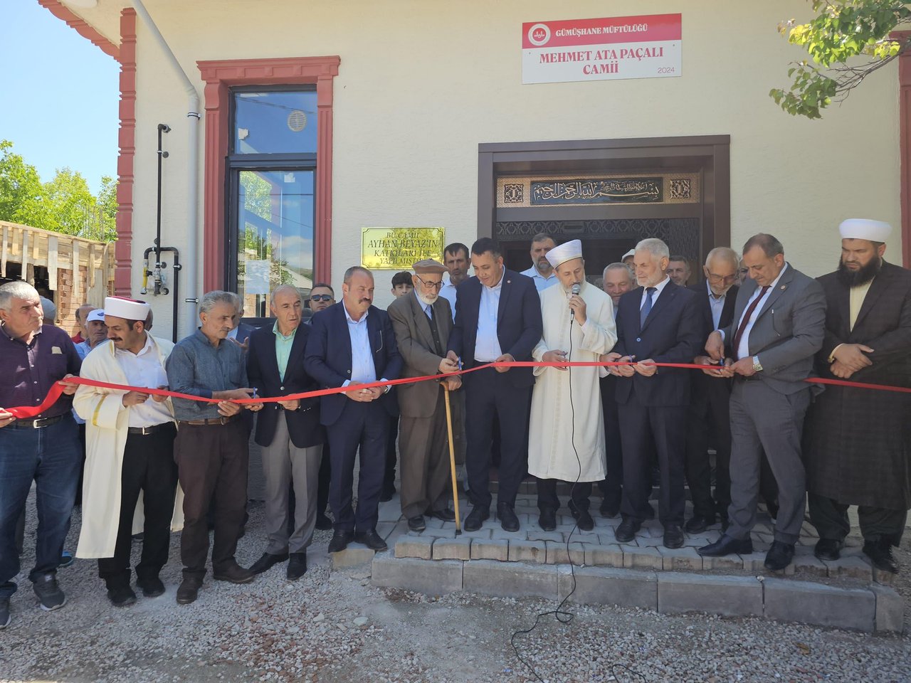 BAŞKANIMIZ, ARZULARKABAKÖY BELDEMİZE KAZANDIRILAN MEHMET ATA PAÇALI CAMİİ’NİN AÇILIŞINA KATILDI