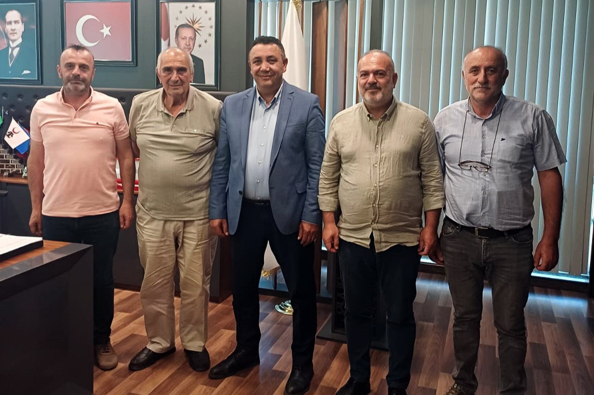 BAŞKANIMIZA ZİYARET