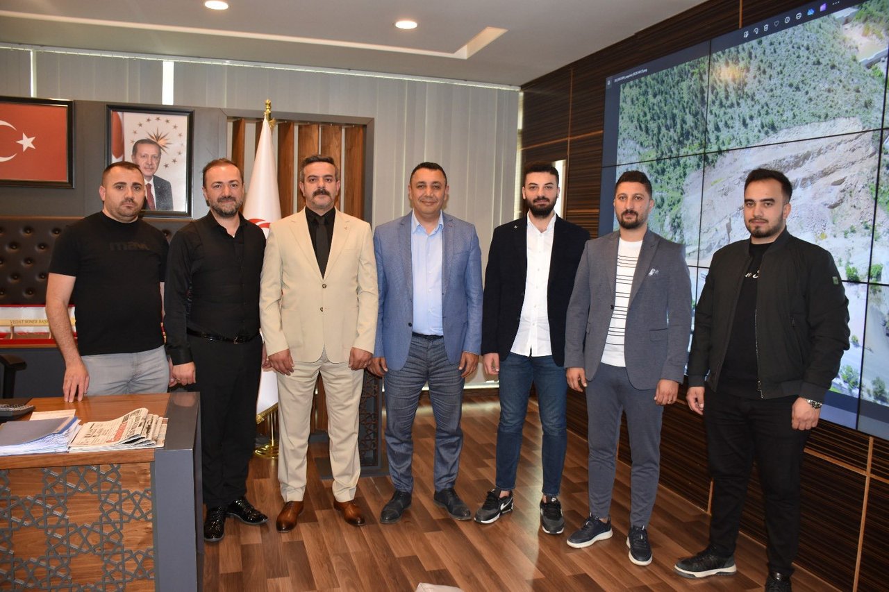 BAŞKANIMIZA ZİYARET