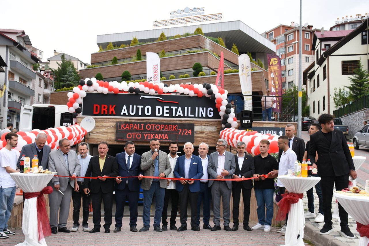 BAŞKANIMIZ, DRK AUTO DETAILING İŞLETMESİNİN AÇILIŞINA KATILDI